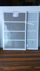 2)24x14 Return Grille Register White (perch)
