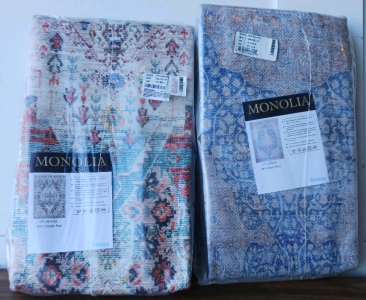 2) Manolia Area Rugs (r6)