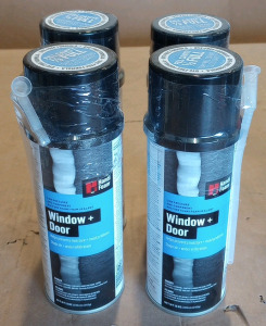 (4) Handifoam Window+Door 12 oz. Cans (r8)