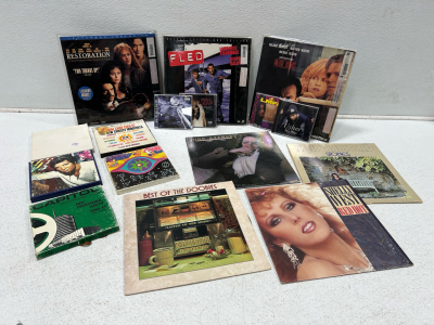 Laser disks, records, and tape reels