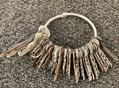 Ring Of Vintage Keys