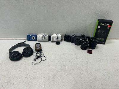 (1) Assorted Digital Cameras And More!!