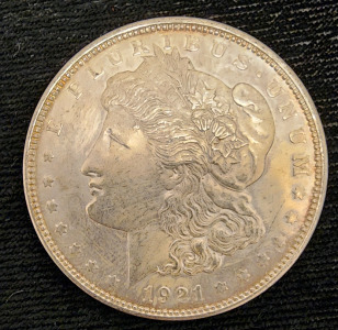 1921 Morgan Silver Dollar