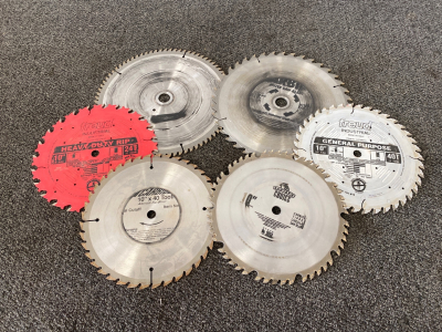 (6) Table Saw Blades