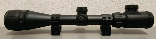 Center Point 4-16x40 Scope With Rings