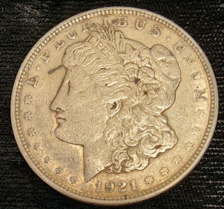 1921 Morgan Silver Dollar