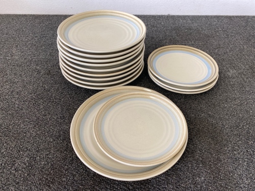 Set Of Noritake Stoneware Dishes (14 Total) 10” And 8”