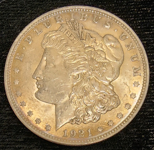 1921 Morgan Silver Dollar