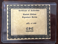 Sammy Sosa Autographed Plaque #652/ 5000 - 6