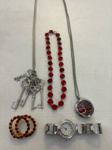 Necklaces, Watch, And More