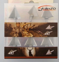 (2) Packs Of 100gr Broadhead Arrow Tips- (12) Total - 2