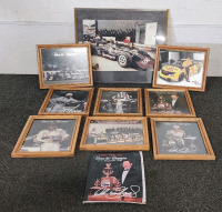 Dale Earnhardt "Chase The Champion" Framed Photos, Pennzoil Race Team Photo, F1 Framed Photo