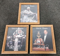 Dale Earnhardt "Chase The Champion" Framed Photos, Pennzoil Race Team Photo, F1 Framed Photo - 3