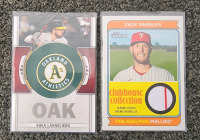 (7) Rookie Sports Patch Cards - 2