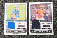 (7) Rookie Sports Patch Cards - 3