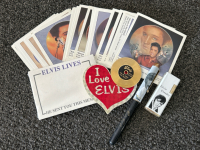 Elvis Presley Collection: Xmas Ornaments, Cards, And Other Memoribilia - 2