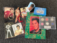 Elvis Presley Collection: Xmas Ornaments, Cards, And Other Memoribilia - 3