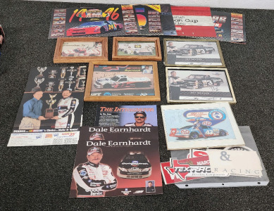 Nascar And Race Memorabilia- Pictures, Autographs (Unverified), Calendars, Earnhardt Flyers