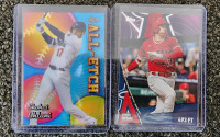 (7) Shohei Ohtani MLB Baseball Cards - 2