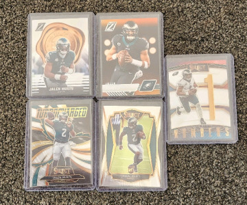 (5) Jalen Hurts NFL Cards