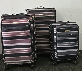 (3) Isaac Mizrahi Suit Cases