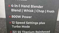 (1) Mueller Multi Stick 4-in-1 Hand Blender - 7