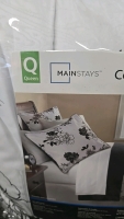 (1) Queen Size Mainstays 8-Piece Bedding Set - 5