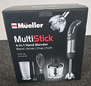 (1) Mueller Multi stick 4-in-1 Hand Blender