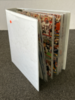 Binder of Sports Cards: Football