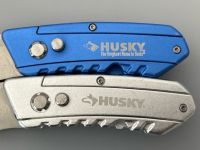 (2) Husky Box Cutter Knives - 3