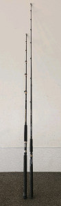 (2) Heavy Action Fishing Poles