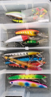 Tackle Box With Large Amount Of Fishing Lures - 4