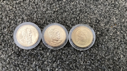 (3) Dollar Coins