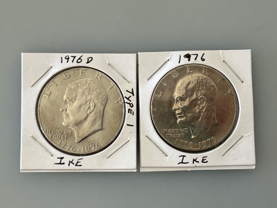 1976/ 1976-D Type I Ike Dollars