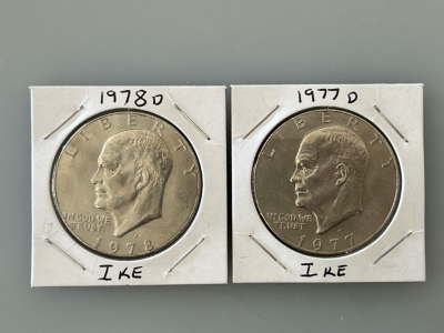 1977-D/ 1978-D Ike Dollars