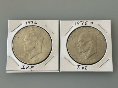 1976/ 1976-D Ike Dollars