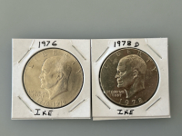 1976/ 1978-D Ike Dollars