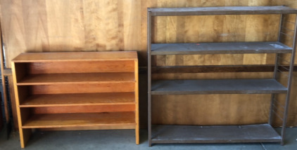 Wood Shelf & Medal Shelf