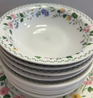 Beautiful 55 Piece Floral Dishset-EB - 3