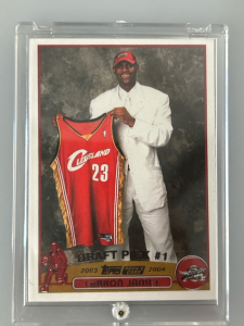 2003/ 2004 Lebron James Collectible Card