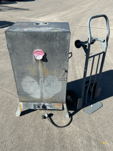 Smokey Mountain Series Great Outdoors Smoker and Hand Truck