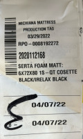 Serta Foam Mat - 5