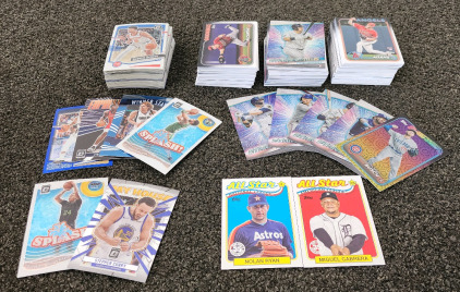 Assorted MLB Baseball And NBA Basketball Cards