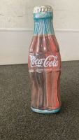 Coca-Cola Collectors Bin, Bottle, & Glasses - 4