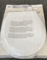 SCOTTS TURF BUILDER HAND HELD FERTILIZER SPREADER, CRAFTSMAN 120 VOLT INFLATOR, AMERICAN STANDARD WHITE REPLACEMENT TOILET SEAT. - 4