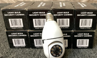 (8) LIGHT BULB SECURITY CAMERAS. - 2