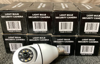 (8) LIGHT BULB SECURITY CAMERAS. - 2