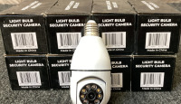 (8) LIGHT BULB SECURITY CAMERAS. - 2