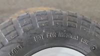 (1) Set of 4 10" Pneumatic Tires - 5