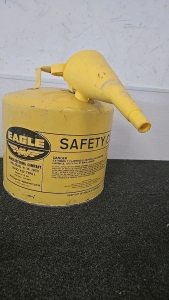 (1) 5-Gallon Eagle Safety Diesel Can